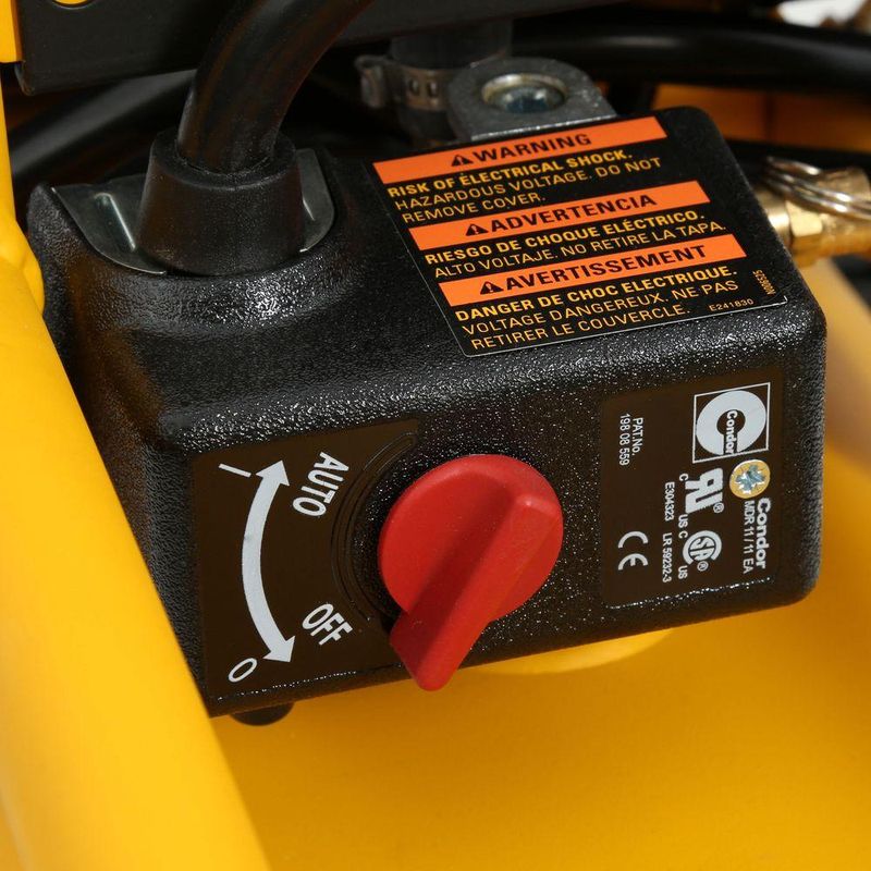 15 Gal. 1.6 HP Continuous 225 PSI Workshop Air Compressor - Image 4