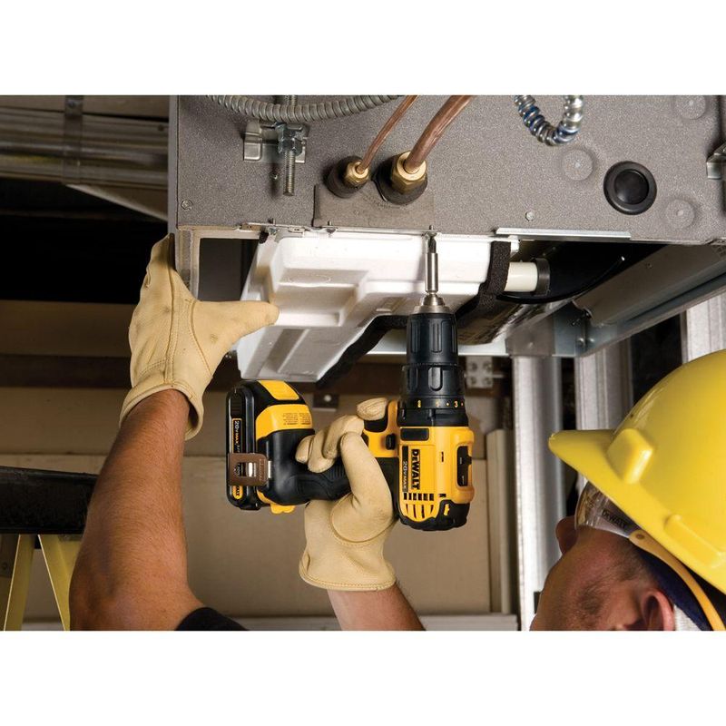 20-Volt MAX Cordless Drill/Impact Combo Kit (2-Tool) with (2) 20-Volt 1.5Ah Batteries, Charger & Bag - Image 10