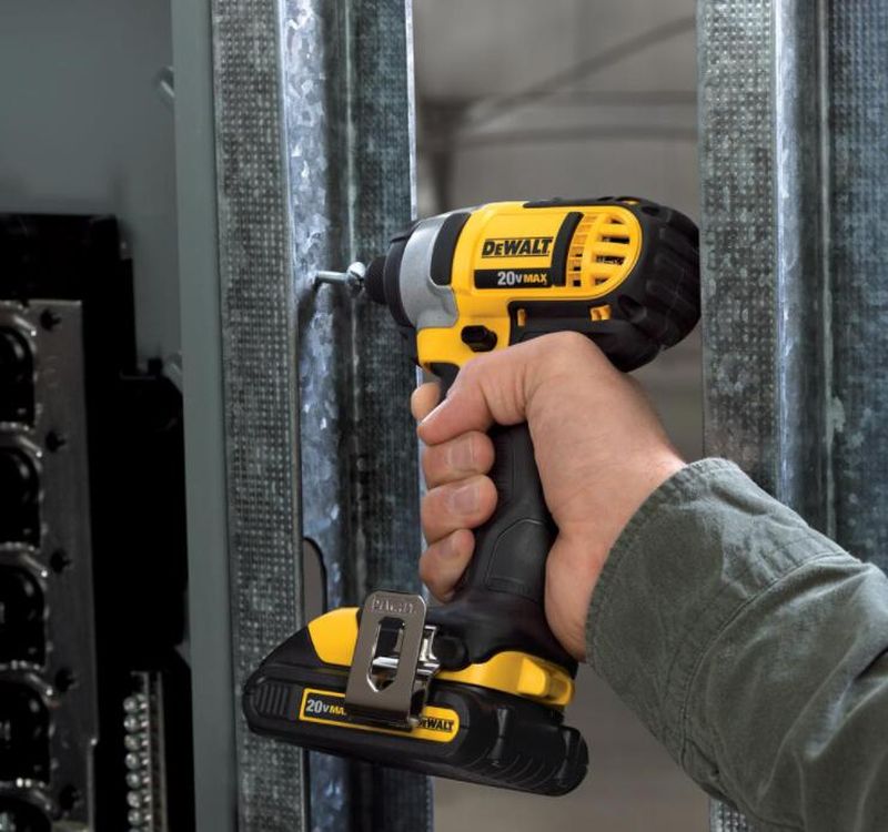 20-Volt MAX Cordless Drill/Impact Combo Kit (2-Tool) with (2) 20-Volt 1.5Ah Batteries, Charger & 1/4 in. Impact Driver - Image 2