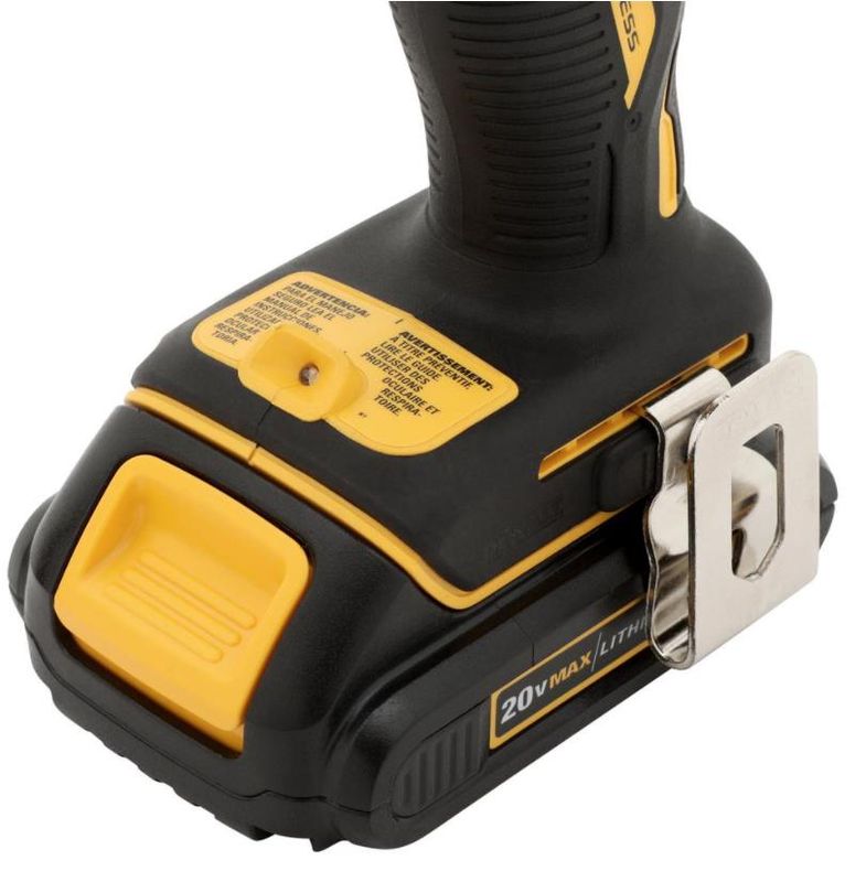 20-Volt MAX Cordless Brushless Compact Drill/Impact Combo Kit (2-Tool) with (2) 1.3Ah Batteries, Charger & Bag - Image 10