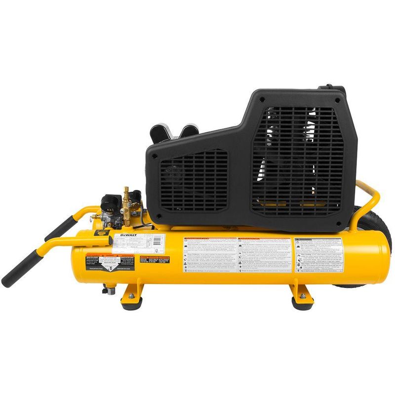 8 Gal. 155 PSI 1.9 HP Electric Dual Voltage Wheelbarrow Air Compressor - Image 2