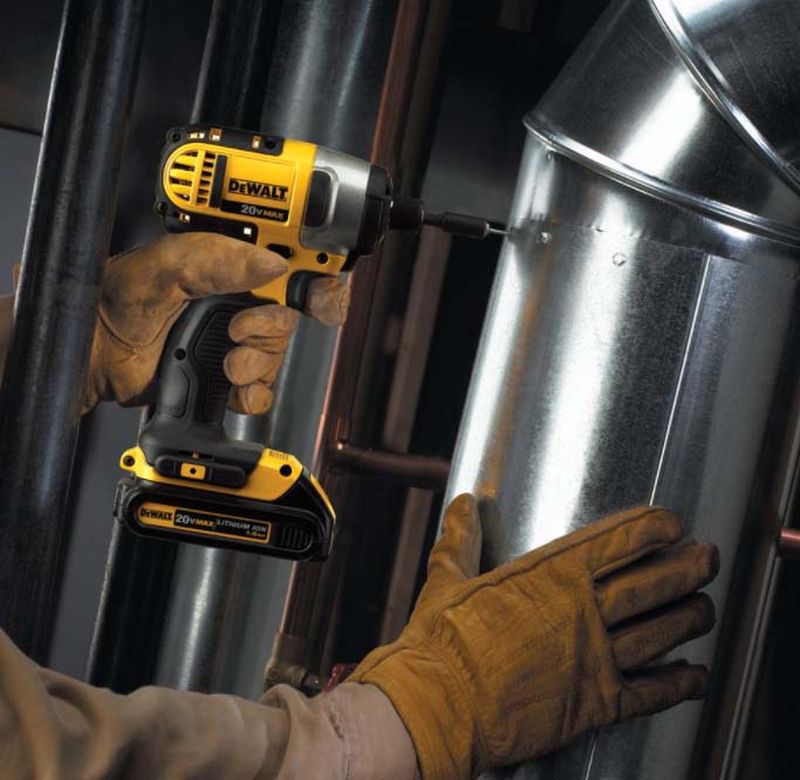 20-Volt MAX Cordless Drill/Impact Combo Kit (2-Tool) with (2) 20-Volt 1.3Ah Batteries, Charger & 3/8 in. Impact Wrench - Image 4