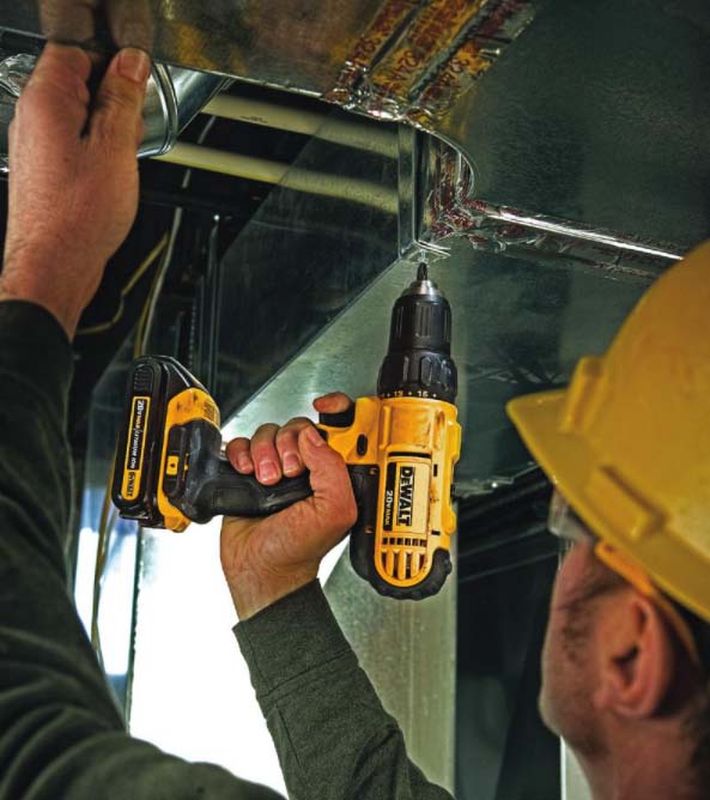20-Volt MAX Cordless Drill/Impact Combo Kit (2-Tool) with (2) 20-Volt 1.3Ah Batteries, Charger & 3/8 in. Impact Wrench - Image 6