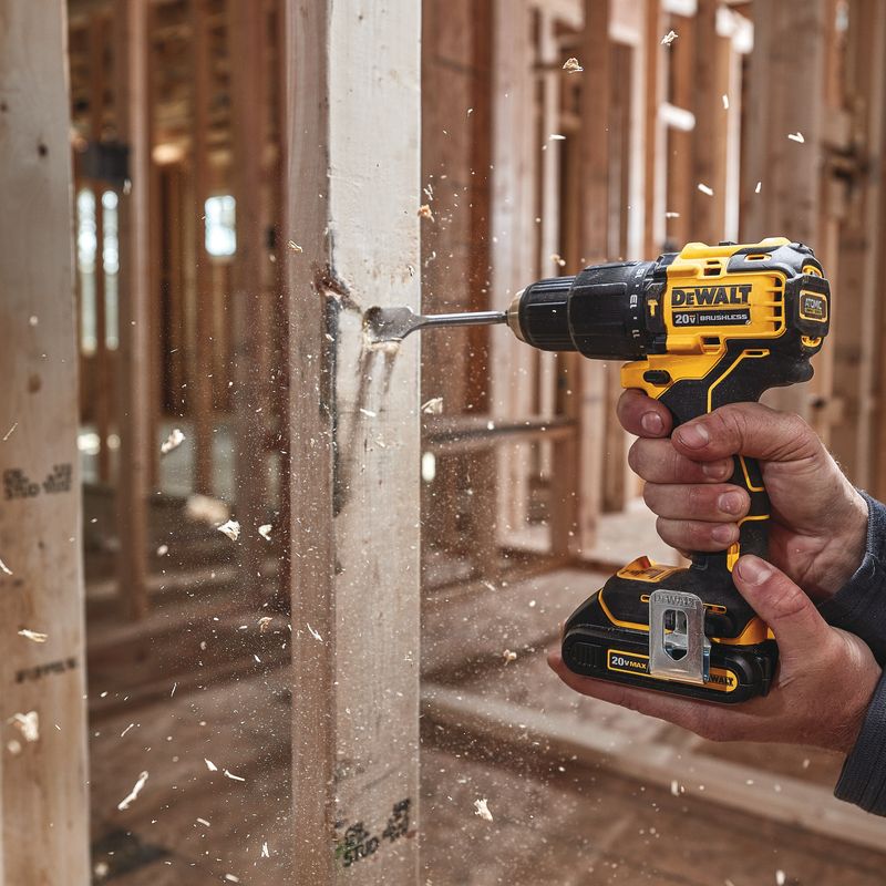 ATOMIC 20V MAX Brushless Compact Cordless 1/2 in. Hammer Drill/Driver Kit - Image 5
