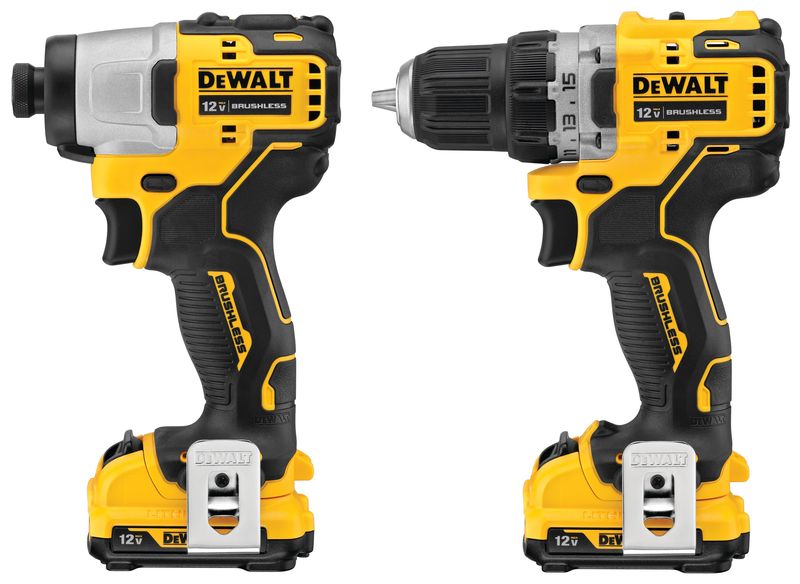 XTREME 12V MAX Brushless Cordless Drill & Impact Driver Kit - Image 2