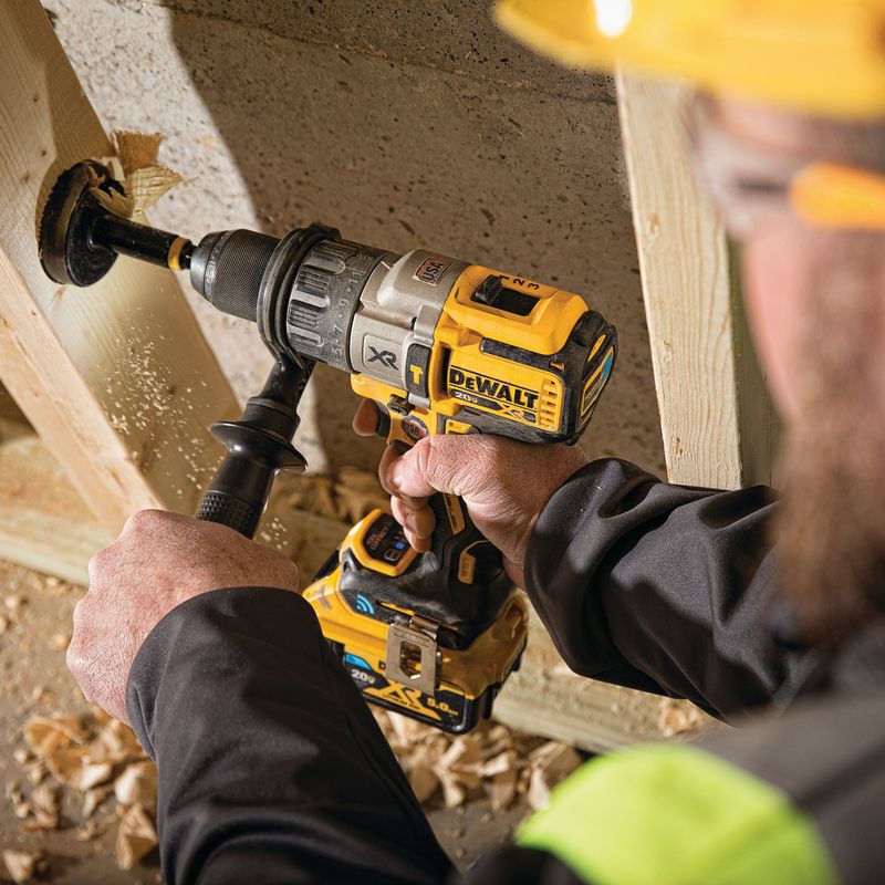 20V MAX 1/2 in. XR Brushless Cordless Hammer Drill/Driver Kit with Integrated Bluetooth and Tool Connect - Image 4
