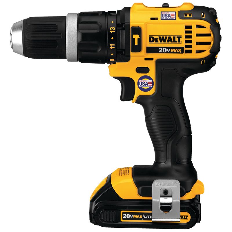 20V MAX Lithium Ion Compact Hammerdrill Kit (1.5 Ah) - Image 2