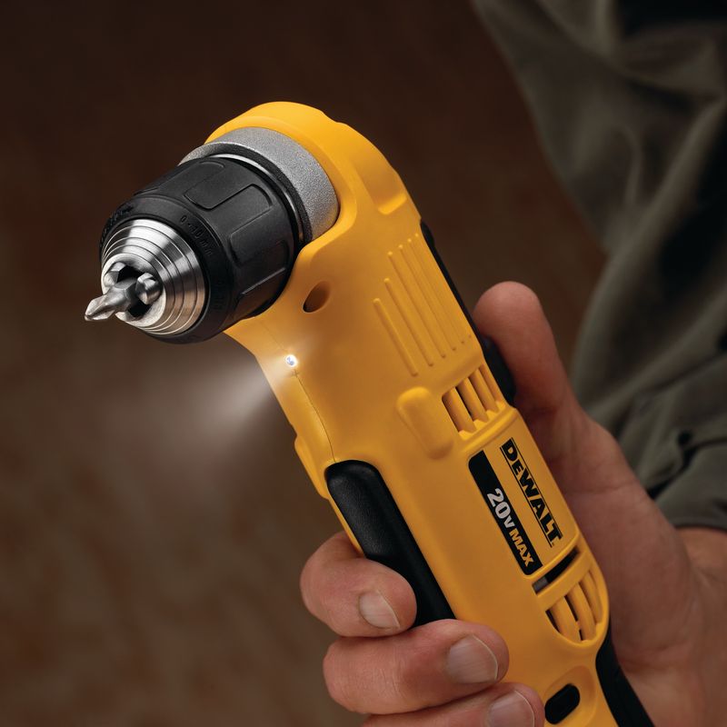 20V MAX Lithium Ion 3/8' Right Angle Drill/Driver Kit (1.5 Ah) - Image 3