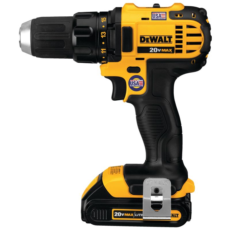 20V MAX Lithium Ion Compact Drill / Driver Kit (1.5 Ah) - Image 2