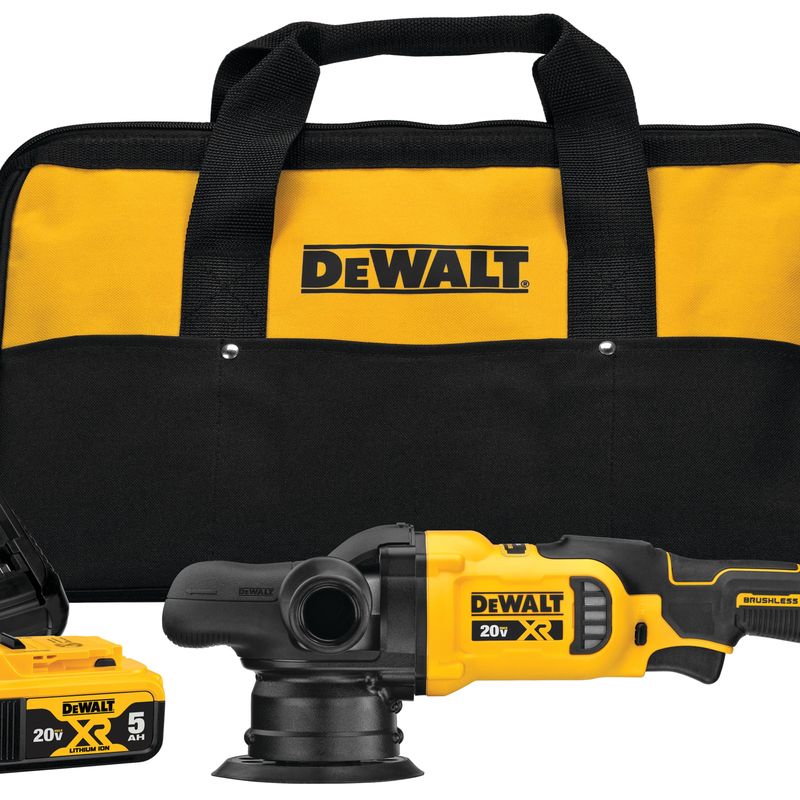 20V MAX XR 5 IN. CORDLESS VARIABLE-SPEED RANDOM ORBIT POLISHER KIT